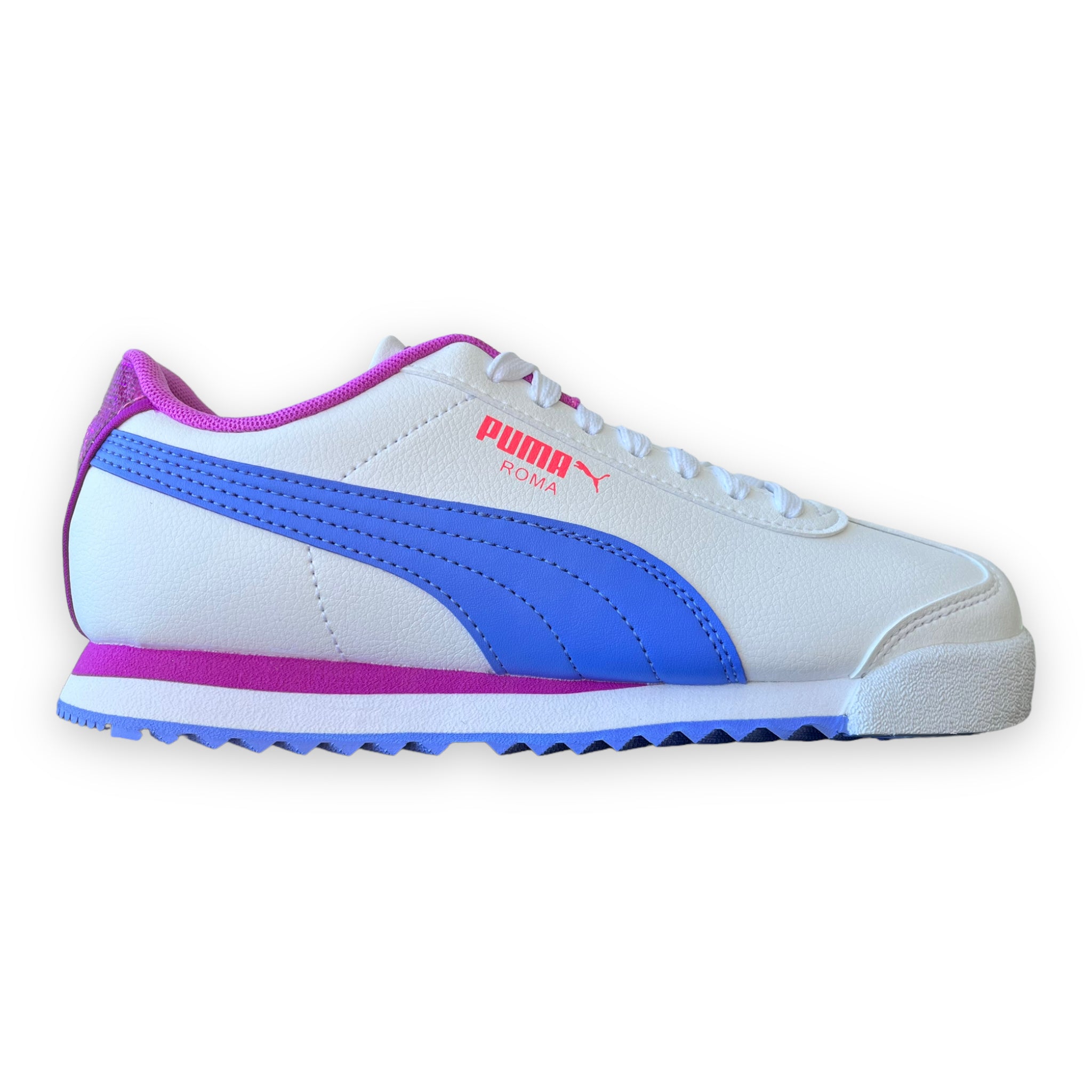 Pink Glitter Glam Sneakers: Lightweight Women’s & Girl’s Fashion Sneakers 5.5